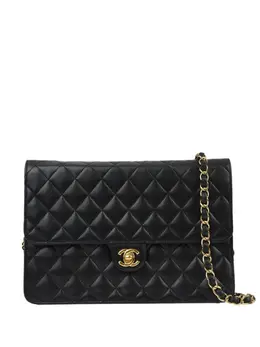 CHANEL Pre-Owned: Чёрная сумка 