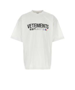 VETEMENTS: Белая футболка 