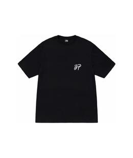 STUSSY: Чёрная футболка 