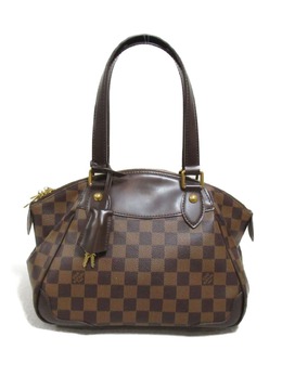 Louis Vuitton Pre-Owned: Коричневая сумка 