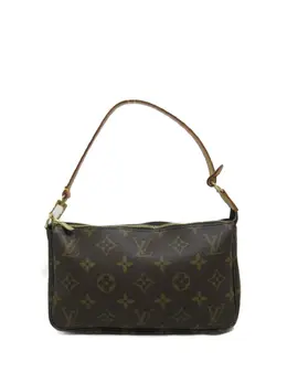 Louis Vuitton Pre-Owned: Коричневый клатч 