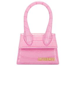 JACQUEMUS: Розовая сумка 