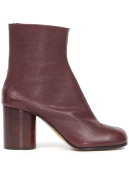 Maison Margiela: Красные ботинки  Tabi