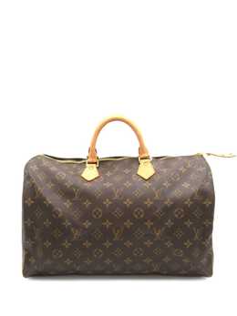 Louis Vuitton Pre-Owned: Коричневая сумка 