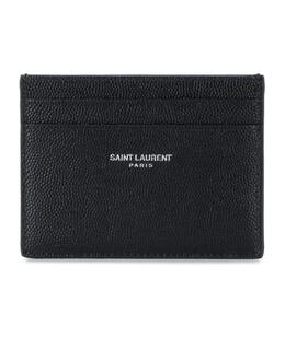 SAINT LAURENT: Чёрный картхолдер 