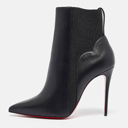 Christian Louboutin: Чёрные ботинки 