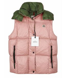 MONCLER: Розовый жилет 