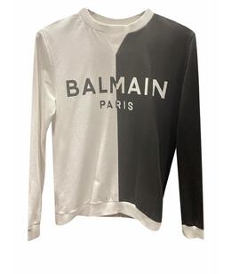 BALMAIN: Чёрная толстовка 