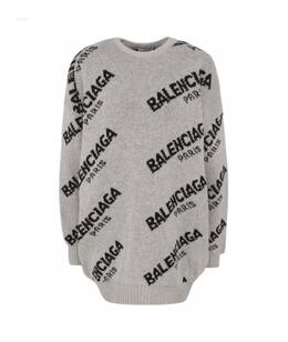 BALENCIAGA: Свитер оверсайз 