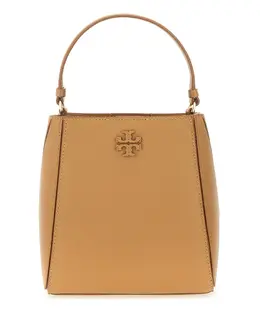 Tory Burch: Бежевая сумка  McGraw