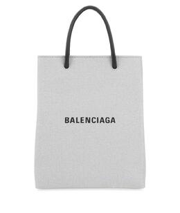 BALENCIAGA: Серебристая сумка 