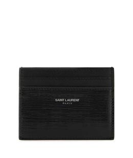 SAINT LAURENT: Чёрный картхолдер 