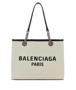 BALENCIAGA: Серебристая сумка 