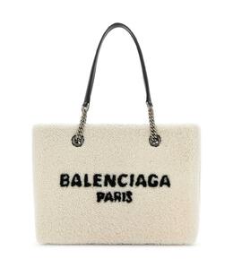 BALENCIAGA: Белая сумка 