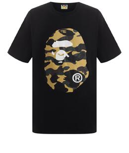 A BATHING APE: Хлопковая футболка 