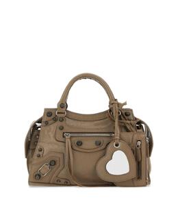 BALENCIAGA: Серебристая сумка 