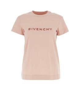 GIVENCHY: Розовая футболка 