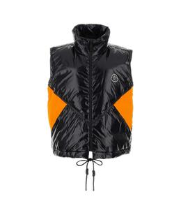 MONCLER: Чёрный жилет 