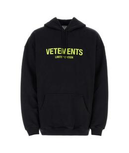 VETEMENTS: Чёрная толстовка 