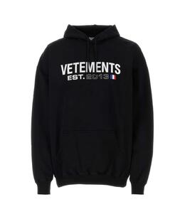 VETEMENTS: Чёрная толстовка 