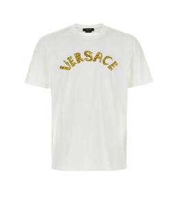 VERSACE: Белая футболка 