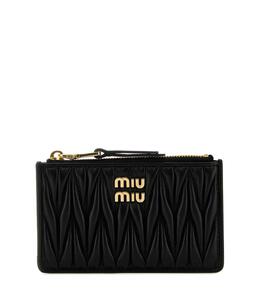 MIU MIU: Чёрный кошелёк 