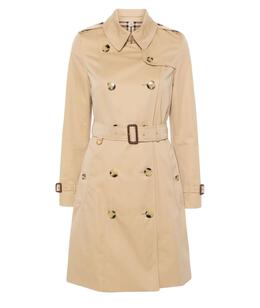 BURBERRY: Плащ с воротником 
