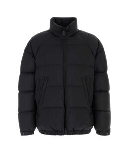 MONCLER: Чёрный пуховик 