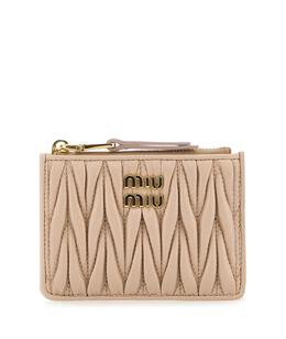 MIU MIU: Розовый кошелёк 