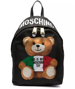 MOSCHINO: Чёрный рюкзак 