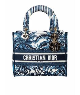 CHRISTIAN DIOR: Синяя сумка 