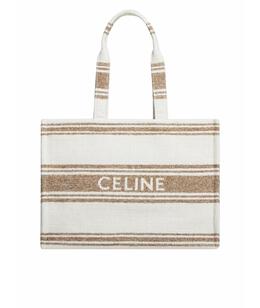 CELINE: Сумка в полоску 