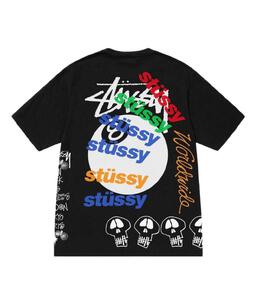 STUSSY: Хлопковая футболка 