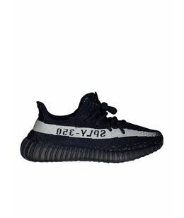 ADIDAS YEEZY: Чёрные кроссовки 