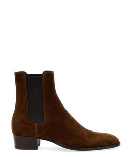 SAINT LAURENT: Ботинки 