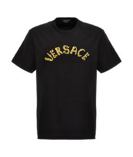 VERSACE: Хлопковая футболка 