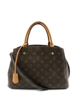 Louis Vuitton Pre-Owned: Коричневая сумка 