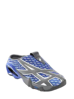 ASICS: Голубые кроссовки  Gel