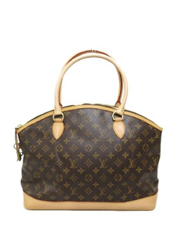 Louis Vuitton Pre-Owned: Коричневая сумка-шоппер 