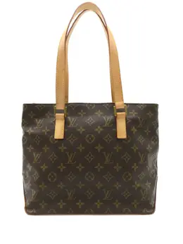 Louis Vuitton Pre-Owned: Коричневая сумка-шоппер 