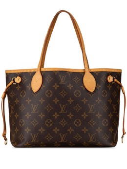 Louis Vuitton Pre-Owned: Коричневая сумка-шоппер 