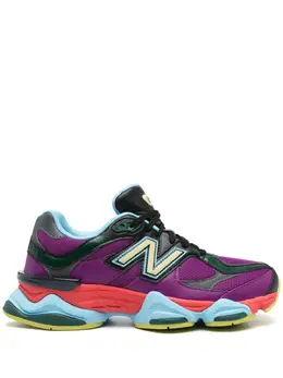 New Balance: Фиолетовые кроссовки  9060