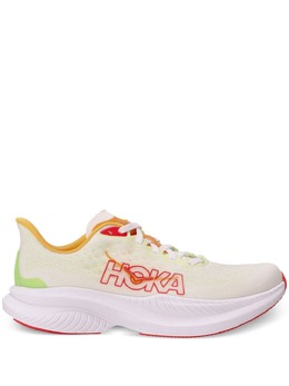 HOKA: Зелёные кроссовки 