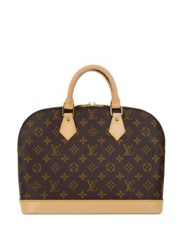 Louis Vuitton Pre-Owned: Коричневая сумка-шоппер 