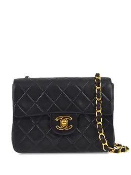 CHANEL Pre-Owned: Чёрная сумка 