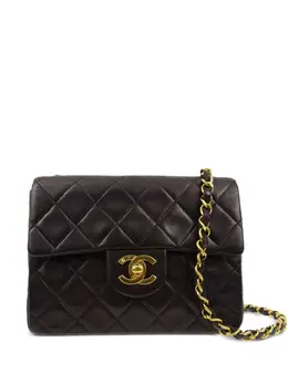 CHANEL Pre-Owned: Чёрная сумка 