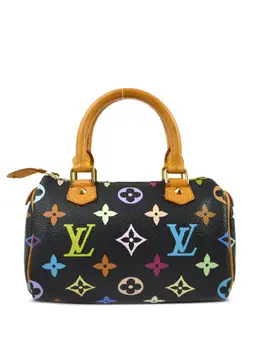 Louis Vuitton Pre-Owned: Чёрная сумка 