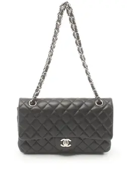 CHANEL Pre-Owned: Чёрная сумка 