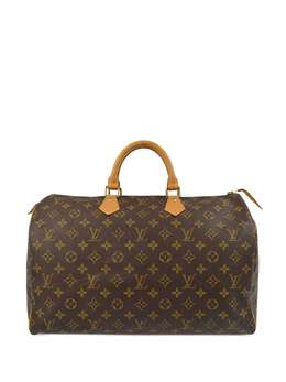 Louis Vuitton Pre-Owned: Коричневая сумка 