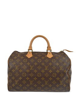 Louis Vuitton Pre-Owned: Коричневая сумка 